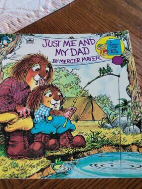 Just me and my Dad. Little critter book